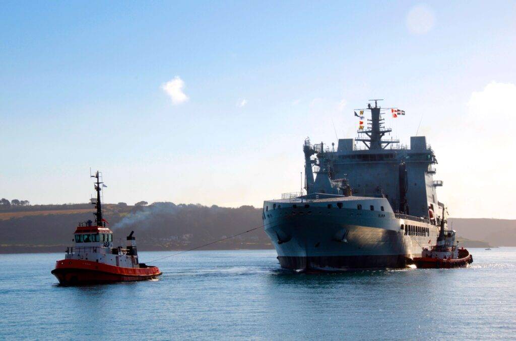 A&P tug boat and naval boat